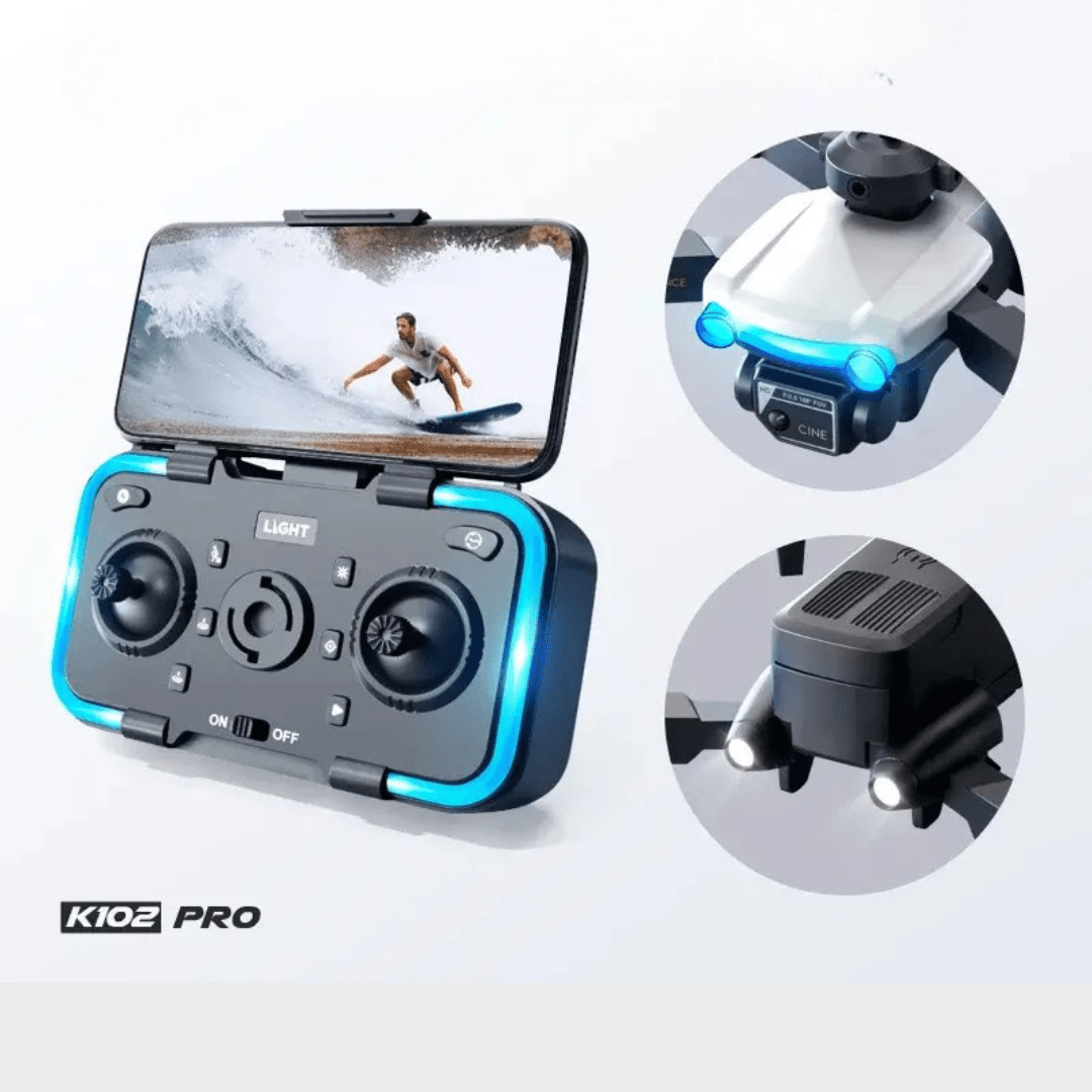 Mini Dron K102PRO con Cámara 4K HD - innovagizmo.com