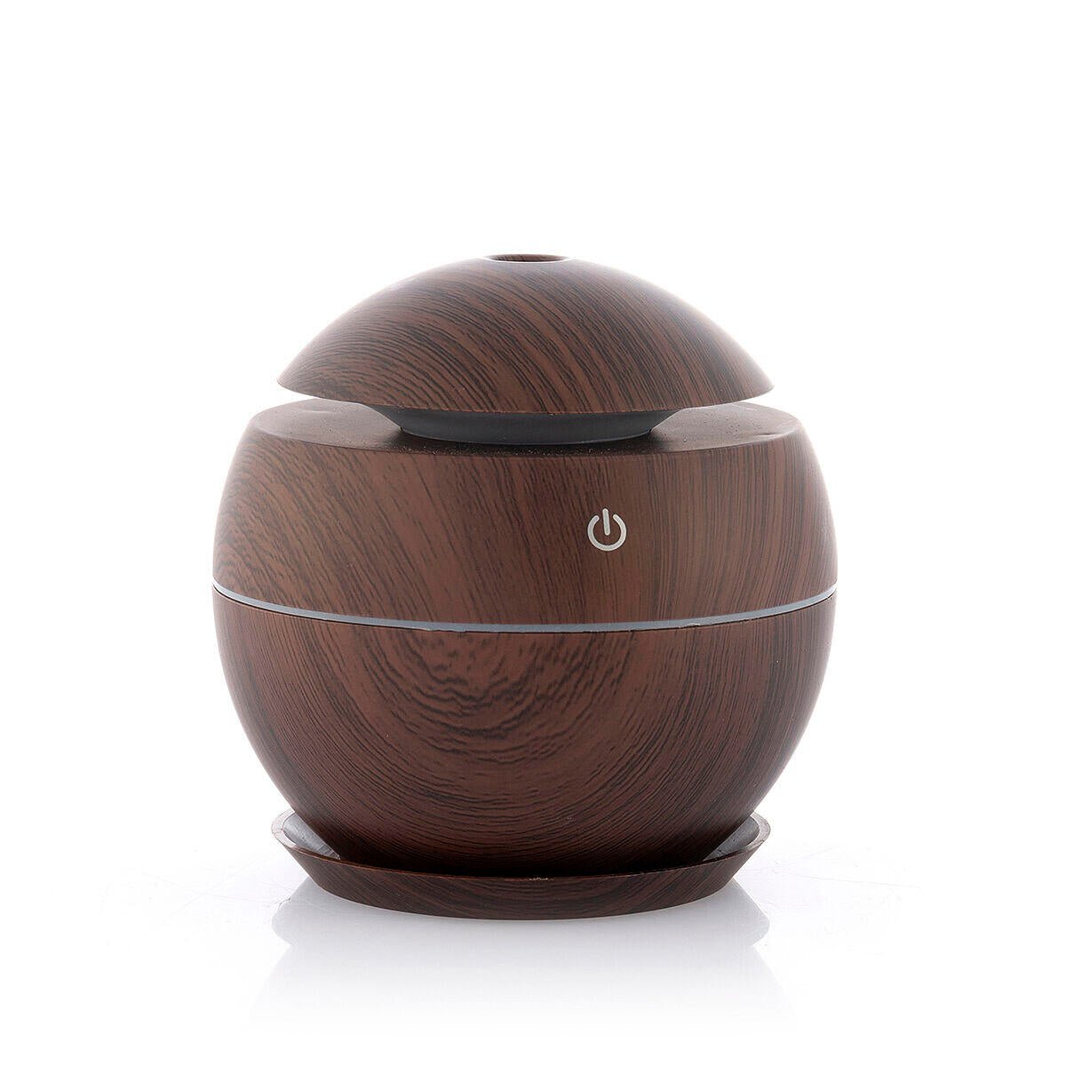 Mini Humidificador Difusor de Aromas Dark Walnut InnovaGoods - innovagizmo.com