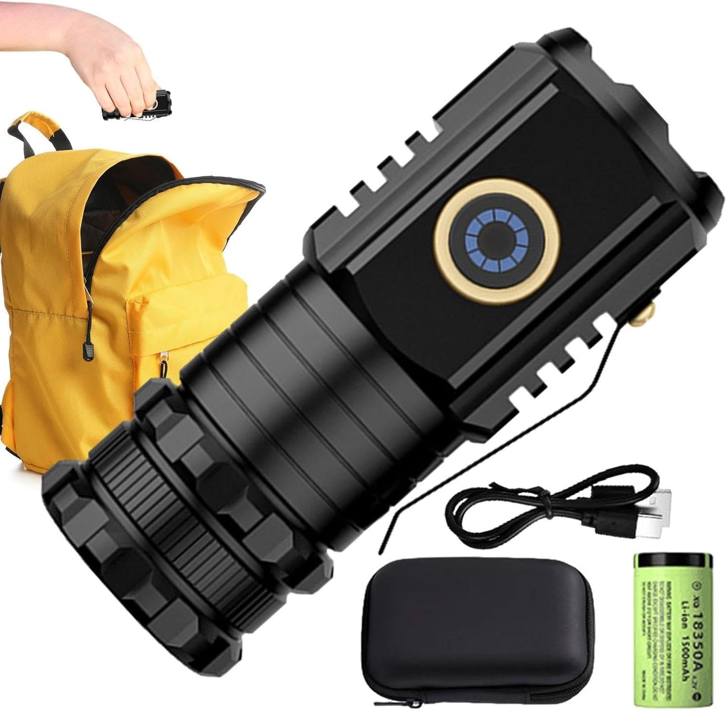 Mini linterna potente - innovagizmo.com