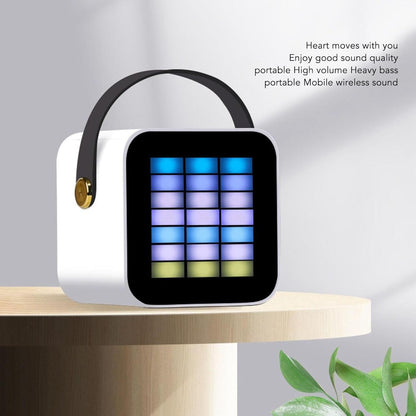 Mini Micrófono con Altavoz Bluetooth con Luz RGB Ideal para Fiestas y Karaoke - innovagizmo.com