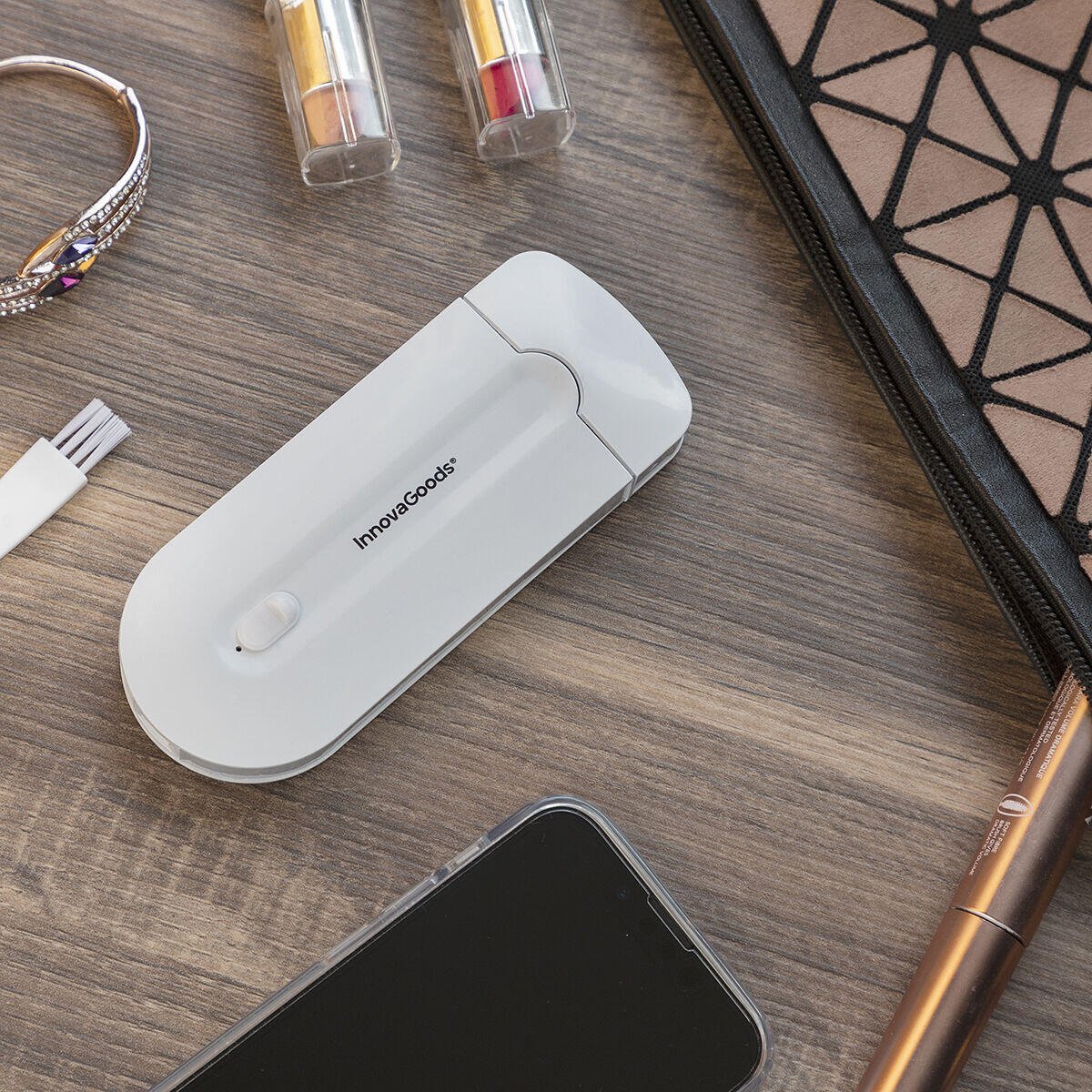 Mini Rasuradora Recargable con Luz LED Epiluch InnovaGoods - innovagizmo.com
