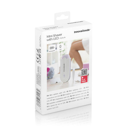 Mini Rasuradora Recargable con Luz LED Epiluch InnovaGoods - innovagizmo.com