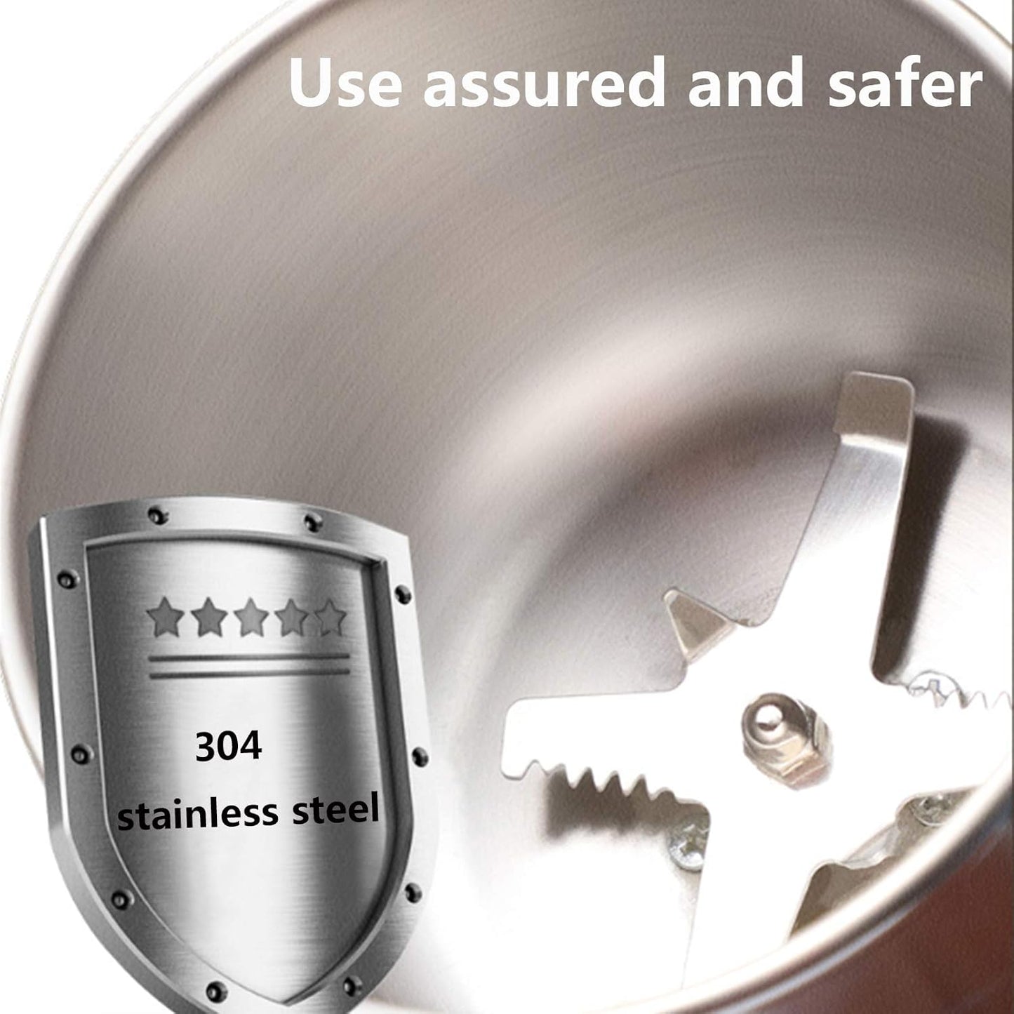 Molinillo de Café & Especias Acero Inoxidable Eléctrico - innovagizmo.com