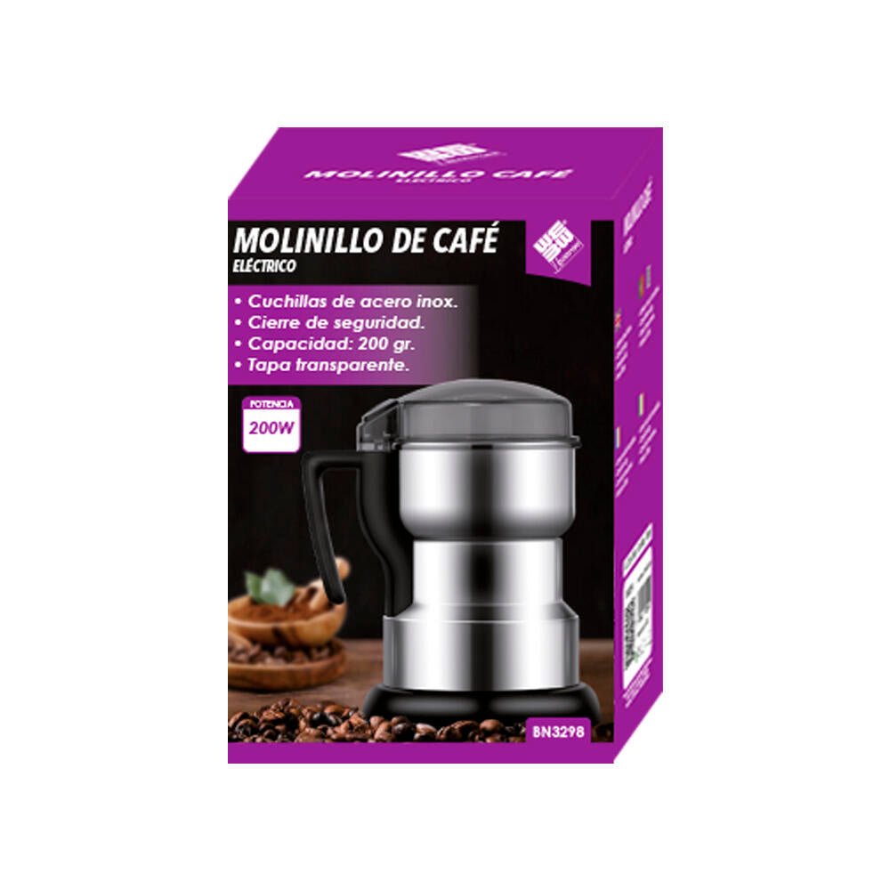 Molinillo de Café & Especias Acero Inoxidable Eléctrico - innovagizmo.com