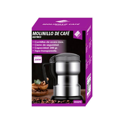 Molinillo de Café & Especias Acero Inoxidable Eléctrico - innovagizmo.com