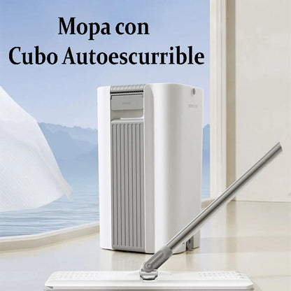 Mopa con cubo autoescurrible - innovagizmo.com