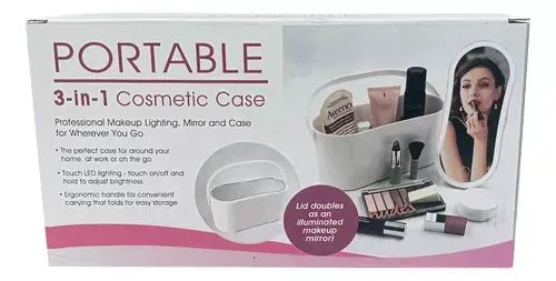 Organizador Maquillaje con Espejo - innovagizmo.com