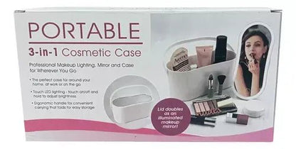 Organizador Maquillaje con Espejo - innovagizmo.com