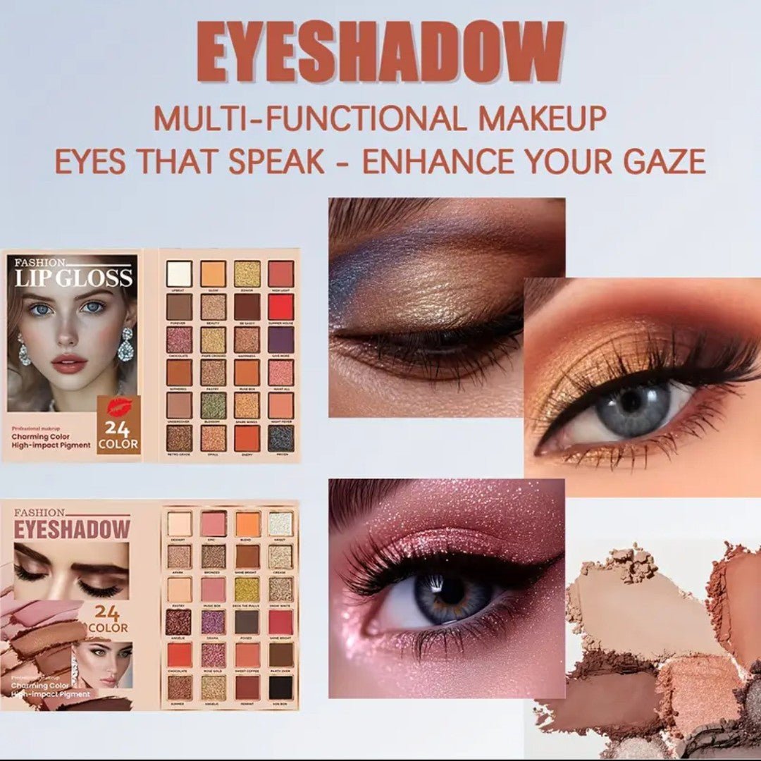 Paleta COCO URBAN Todo en Uno | Rostro, Ojos y Labios | Uso Diario y Regalo - innovagizmo.com