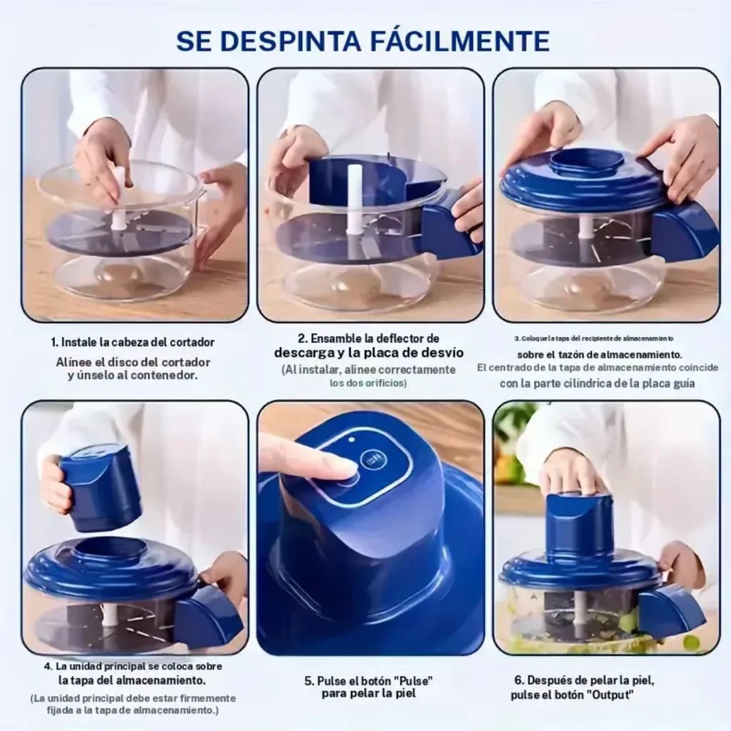 Peladora Automática de Frutas – Rápida, Precisa y Sin Esfuerzo