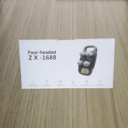 Pistola de masaje de 4 cabezas - innovagizmo.com