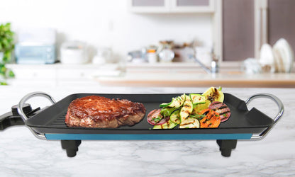 Plancha De Asar Eléctrica 40x25 cm - innovagizmo.com