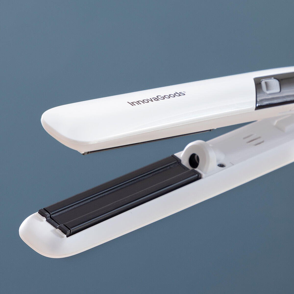 Plancha de Pelo Cerámica con Vapor Stemio InnovaGoods 36 W - innovagizmo.com