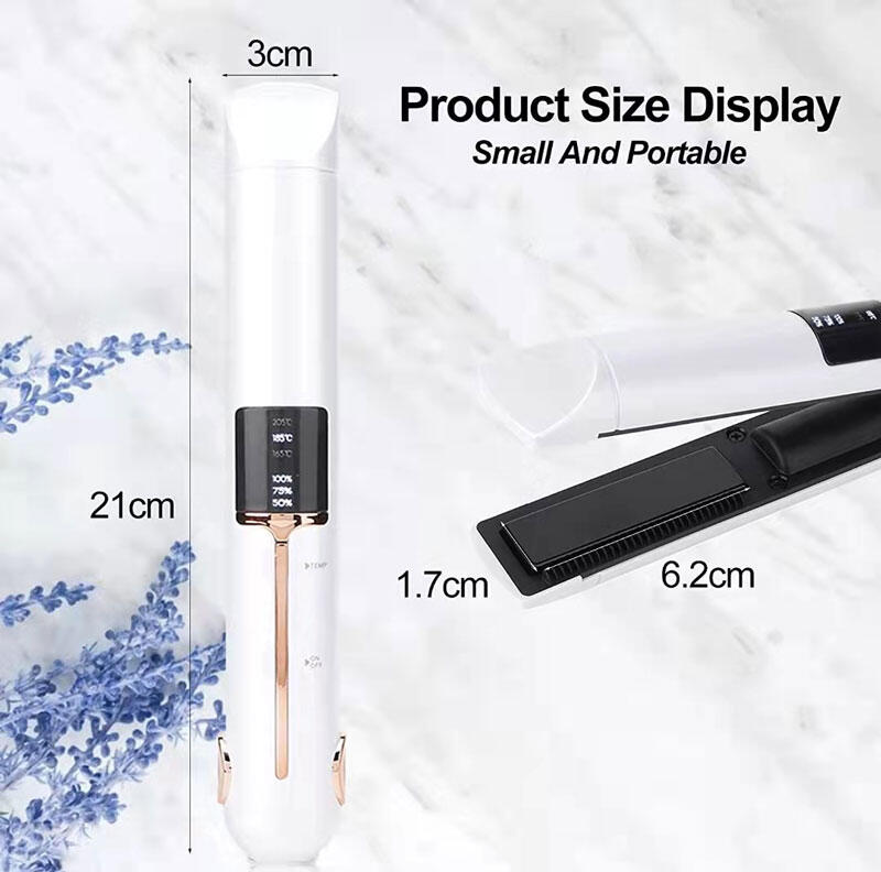 Plancha de pelo inalámbrica - innovagizmo.com