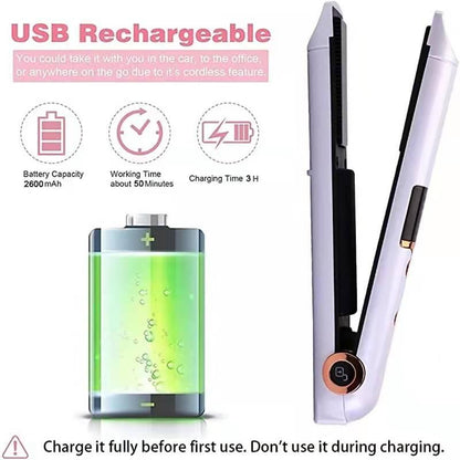 Plancha de pelo inalámbrica - innovagizmo.com