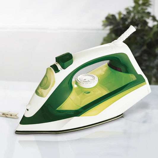 Plancha de Ropa Professional 2400 W, Suela Antiadherente, Golpe de Vapor - innovagizmo.com