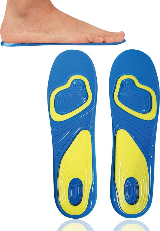 Plantillas de Gel – Máxima Comodidad y Amortiguación para Todo Tipo de Calzado (Talla 38 - 42) - innovagizmo.com