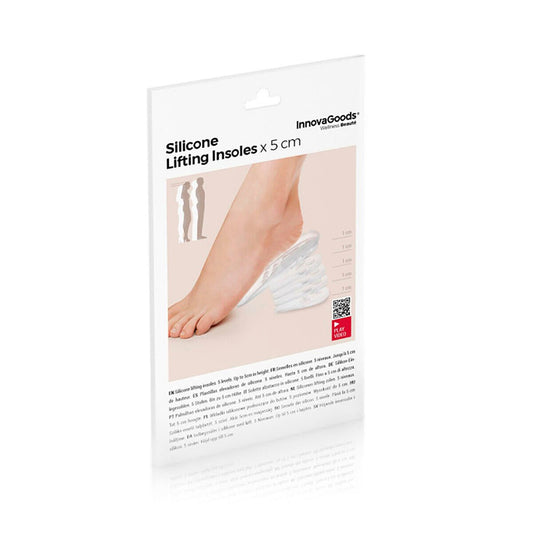 Plantillas Elevadoras de Silicona x5 InnovaGoods 10 Unidades - innovagizmo.com