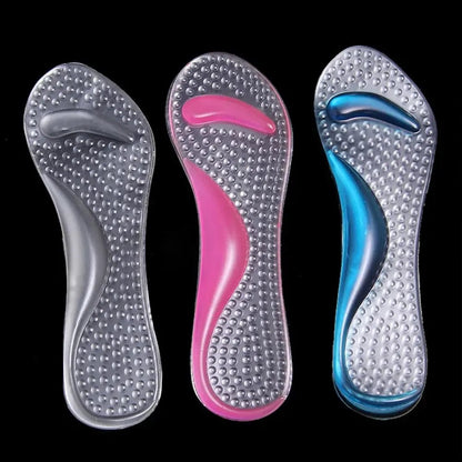Plantillas Transparentes de Masaje Nitouy Gel Pads Arch Metatarsal Support - innovagizmo.com