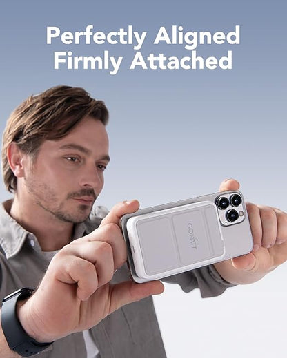 Power Bank Magnético 10000mAh con Carga Inalámbrica Rápida y Compacta - innovagizmo.com