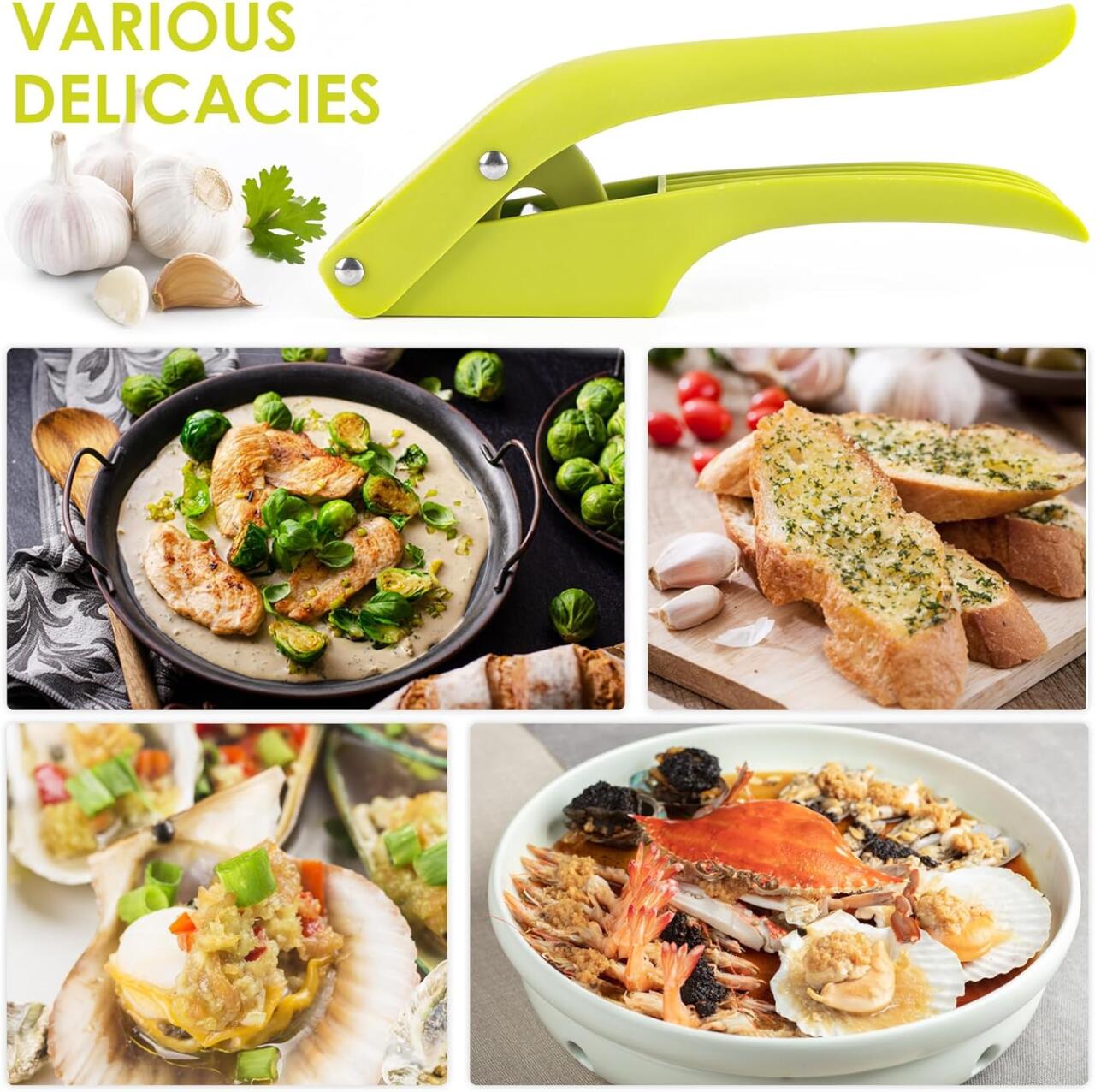 Prensa Ajos 2 en 1 - innovagizmo.com