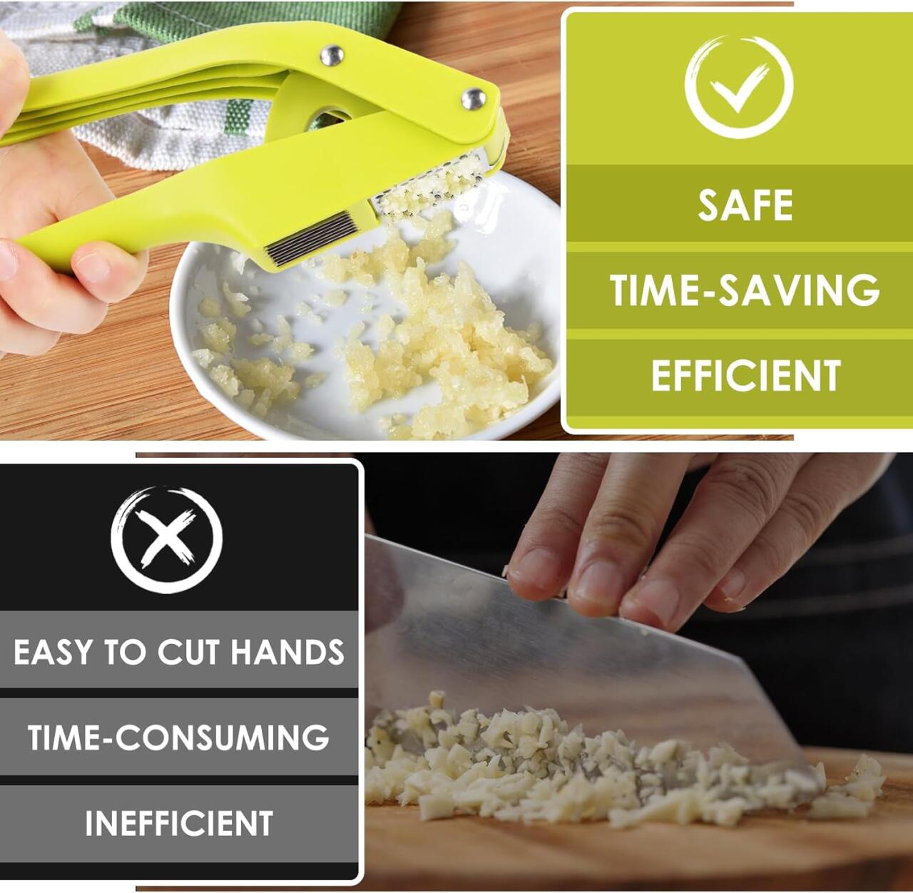 Prensa Ajos 2 en 1 - innovagizmo.com