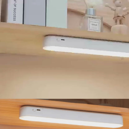 Tira LED con Sensor de Movimiento Recargable – Iluminación Automática para Armarios, Pasillos y Escaleras