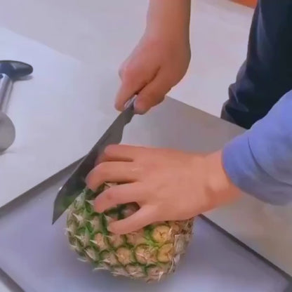 Cortador de Piña en Acero Inoxidable