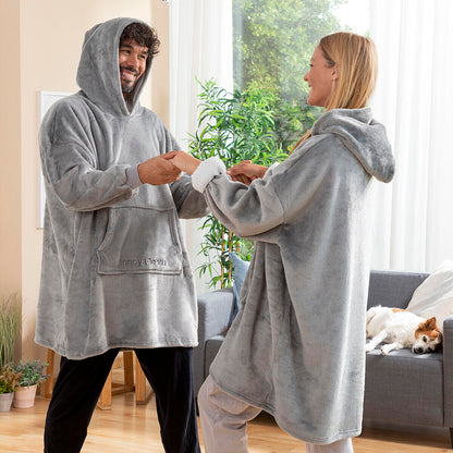 Batamanta Sudadera Oversized con Forro Polar Swug