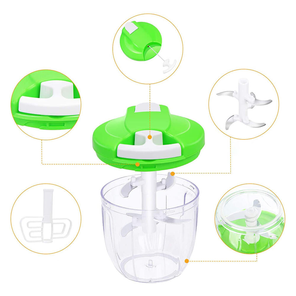 Mini Chef  Picadora Manual 900ml