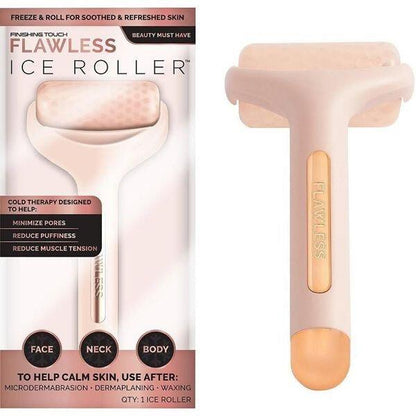 Rodillo de Hielo Impecable para el Cuidado de la Piel