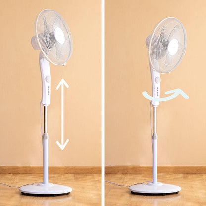 Ventilador de Pie Silencioso 45W con Temporizador Freshinn Blanco