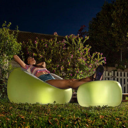 Sillón Hinchable LED Multicolor + Mando | InnovaGoods