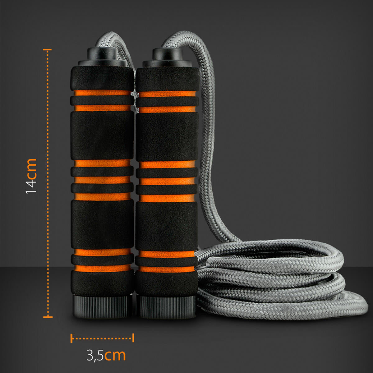 Comba de saltar Antideslizante PREMIUM 2.7M ajustable Fitness Gridinlux