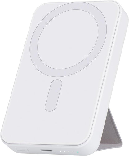 Power Bank Magnético 10000mAh con Carga Inalámbrica Rápida y Compacta