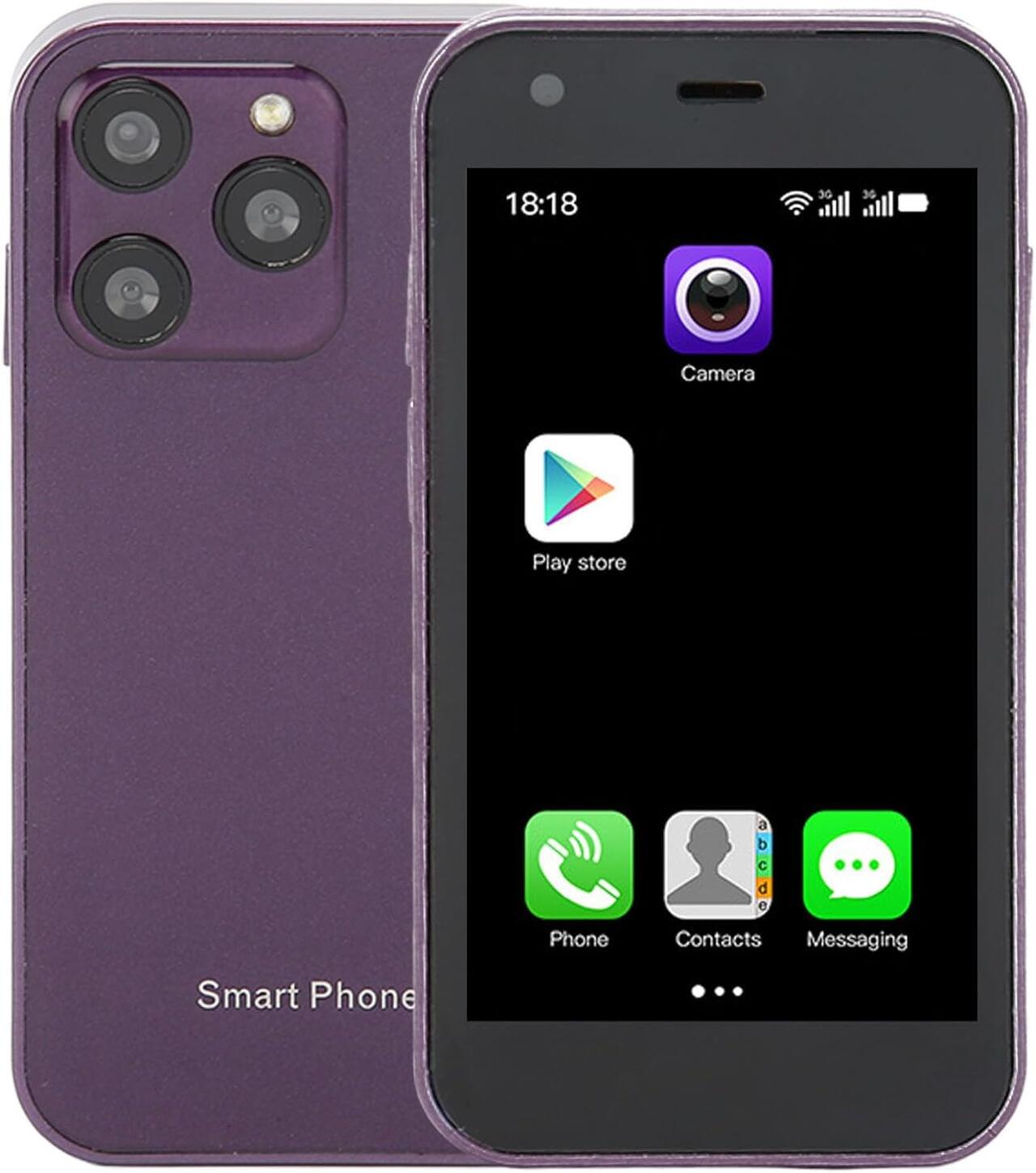XS15 Mini Smartphone 3G 📱 Ultraligero, Doble SIM, Android y Portátil | Tu Segundo Móvil Ideal