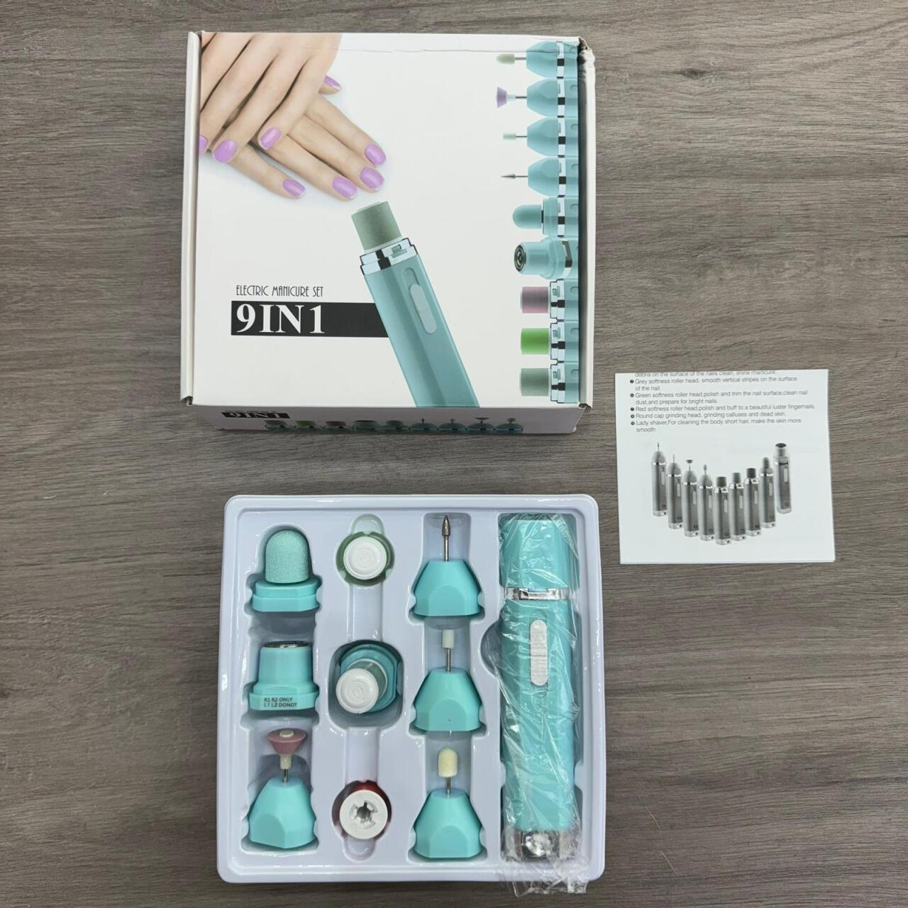 Maquina de manicura 9 en 1