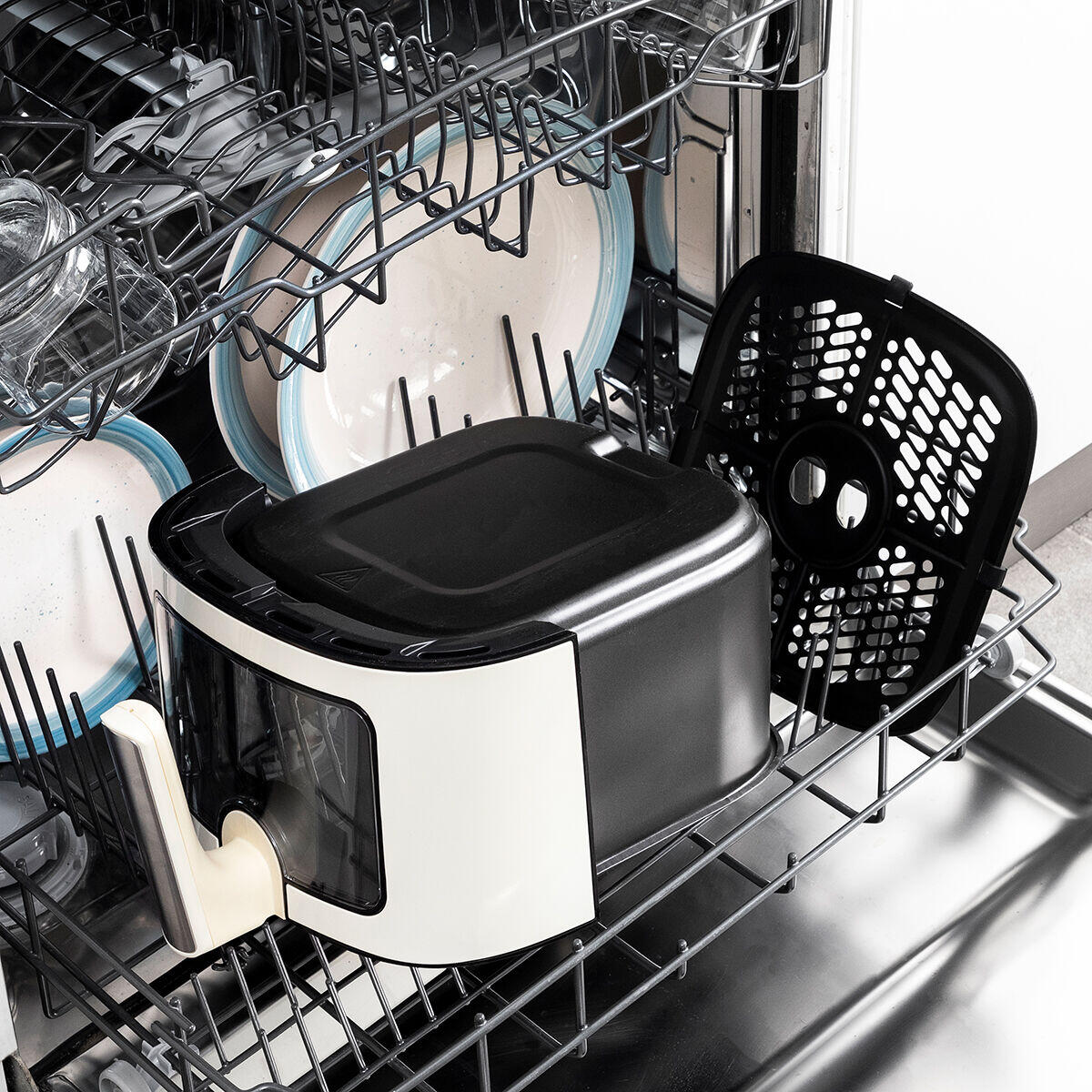 Freidora de Aire Vynner Pro 6500 Crema 1700 W 6,5 L Acero Inoxidable
