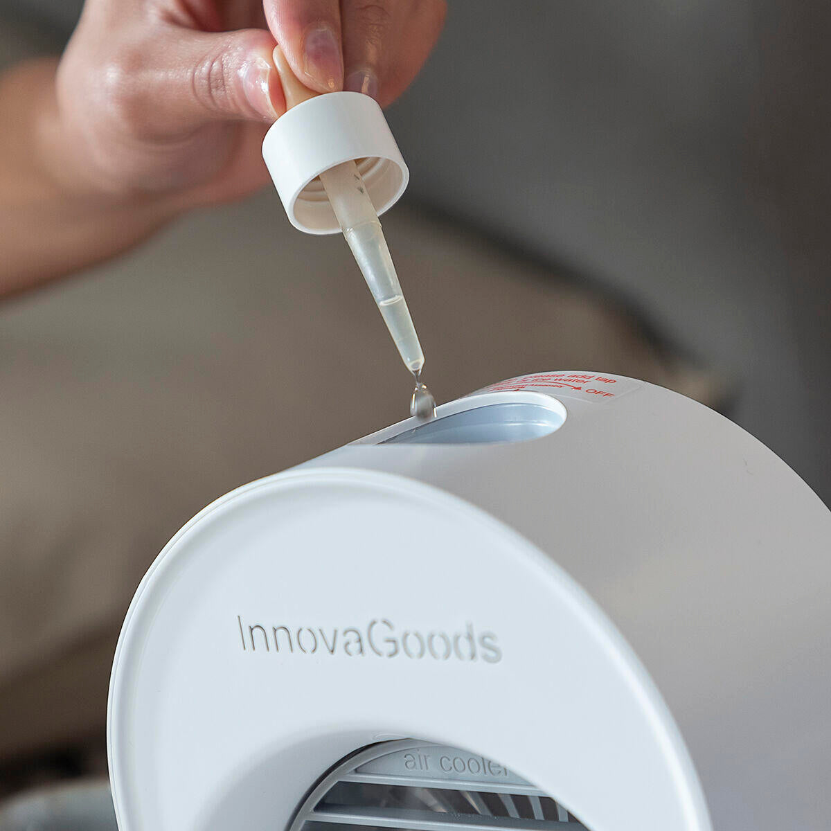 Mini Climatizador Humidificador por Ultrasonidos con LED Koolizer