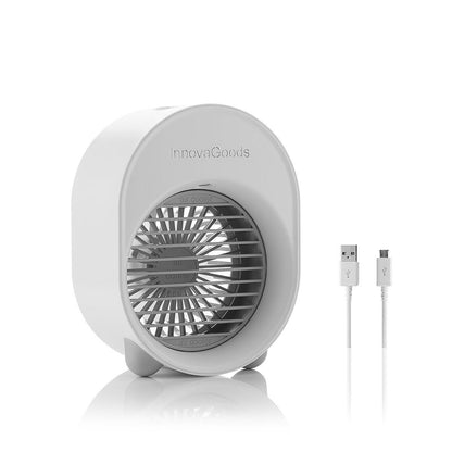 Mini Climatizador Humidificador por Ultrasonidos con LED Koolizer