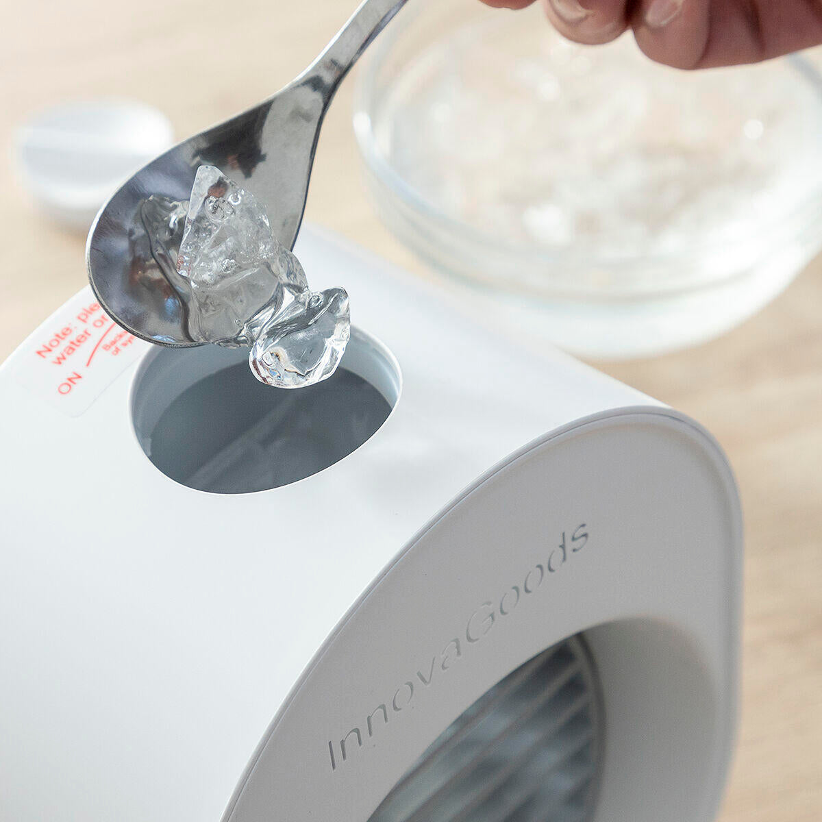 Mini Climatizador Humidificador por Ultrasonidos con LED Koolizer
