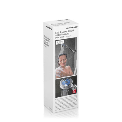 Ecoducha con Hélice de Presión y Filtro Purificador Heliwer