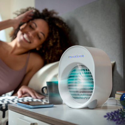 Mini Climatizador Humidificador por Ultrasonidos con LED Koolizer