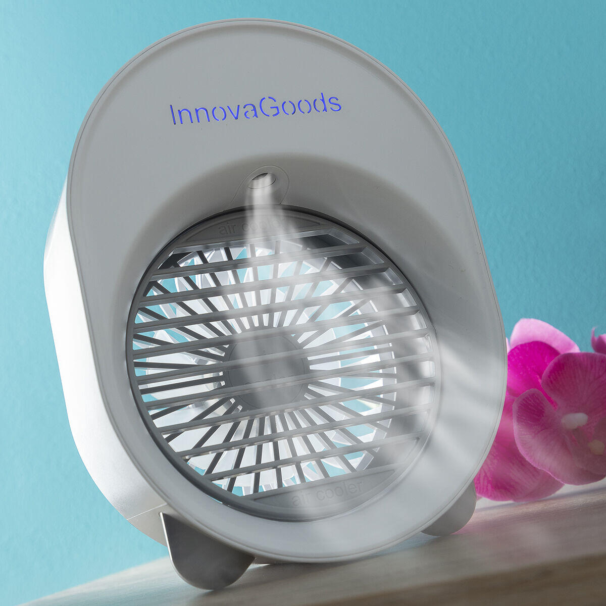 Mini Climatizador Humidificador por Ultrasonidos con LED Koolizer