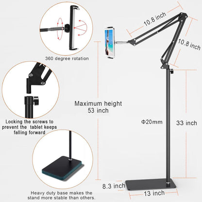 Soporte Profesional de Suelo para Smartphones y Tablets