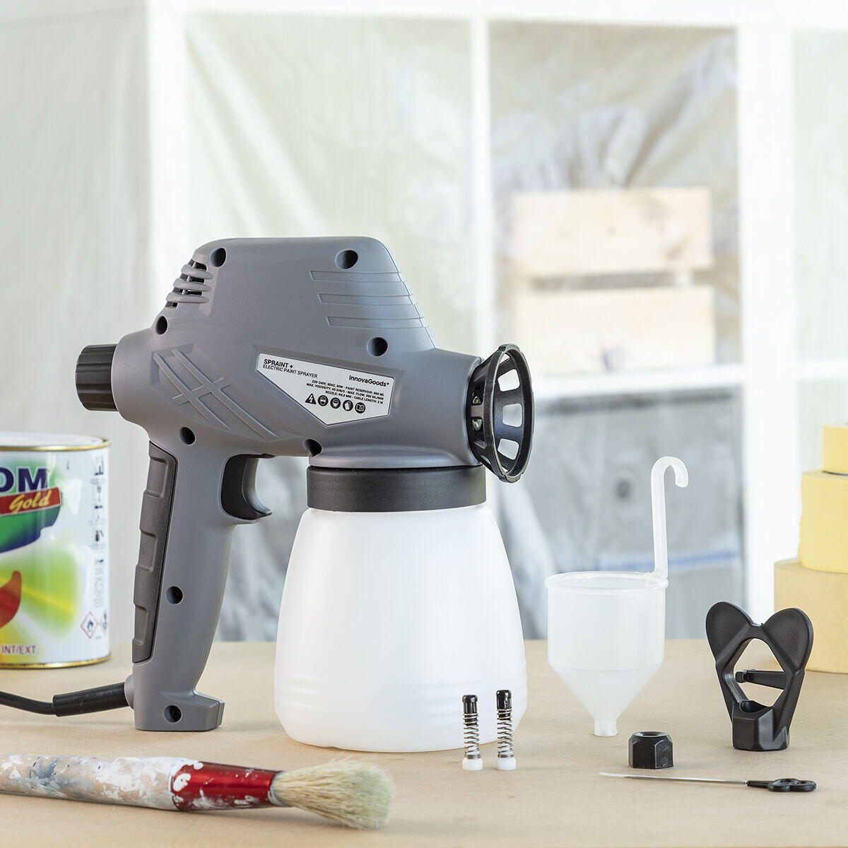 Pulverizador Eléctrico para Pintar Spraint – Compacta, Precisa y Fácil de Usar