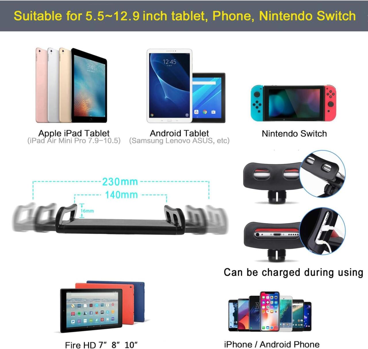 Soporte Profesional de Suelo para Smartphones y Tablets