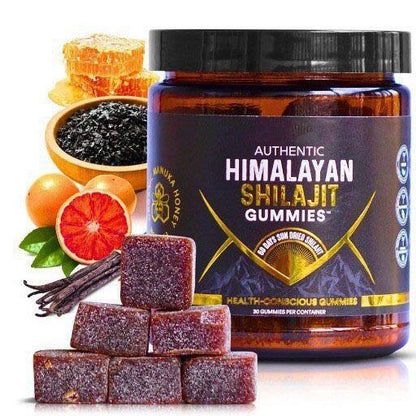 Gominolas de Shilajit Puro del Himalaya – Energía Natural, Enfoque y Vitalidad