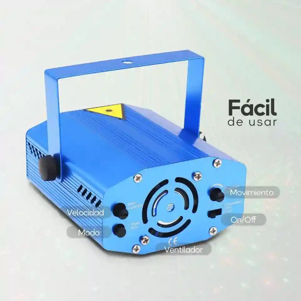 Proyector Láser de Luces de Discoteca - innovagizmo.com