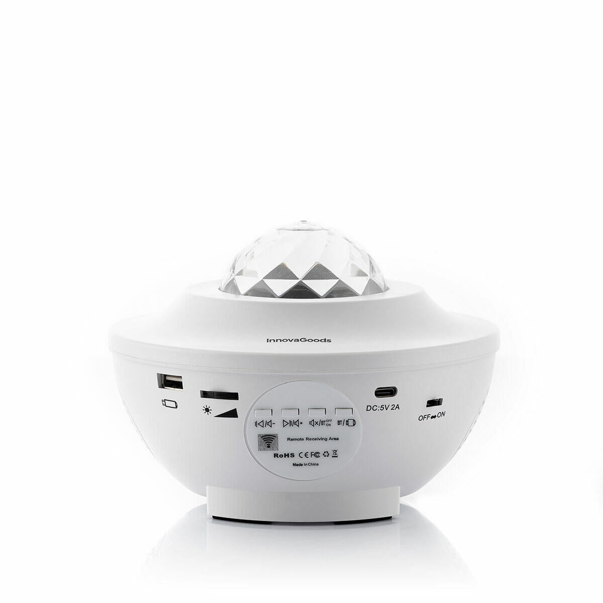 Proyector LED de Estrellas con Altavoz Sedlay - innovagizmo.com